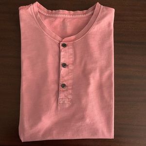 JCrew short sleeve henley tee